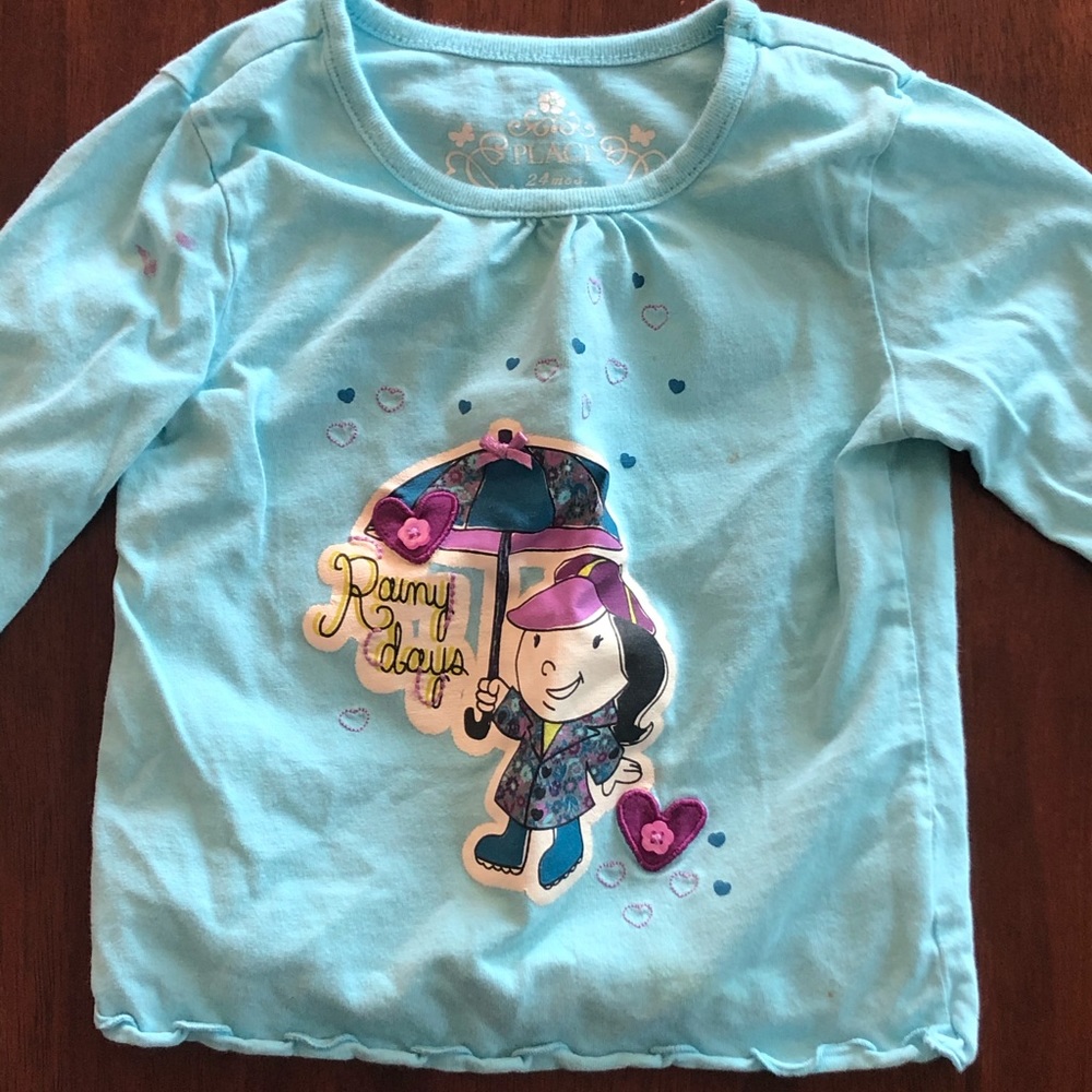 NEW LISTING!!!! “Rainy Days” Long Sleeve Shirt